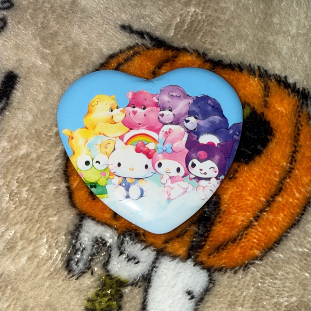 Sanrio x Carebears heart pin BUNDLE ADDON!